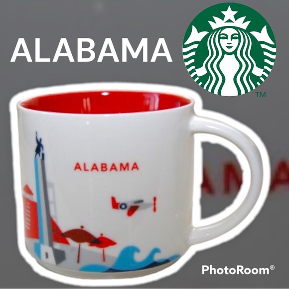 Starbucks You Are Here Alabama Mug 14oz, retired - Picture 1 of 12